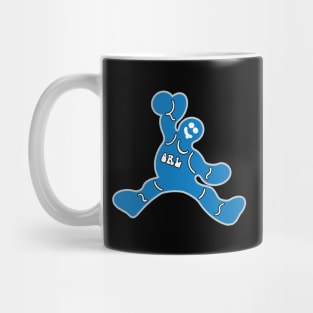 Jumping Orlando Magic Gingerbread Man Mug